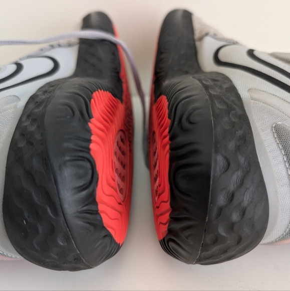 Nike KD Trey 5 VIII Shoes Hi-Top  Sneakers Light Smoke Gray Men's Size 10 - Picture 6 of 14